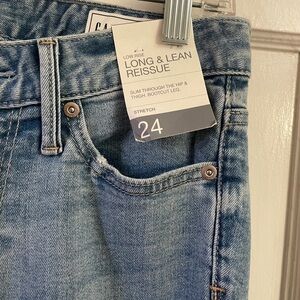 NWT GAP Low Rise Long & Lean Reissue Bootcut Light Wash Jeans